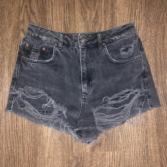 Nordstrom: Topshop Mom High Waist Shorts - Picture 2 of 4
